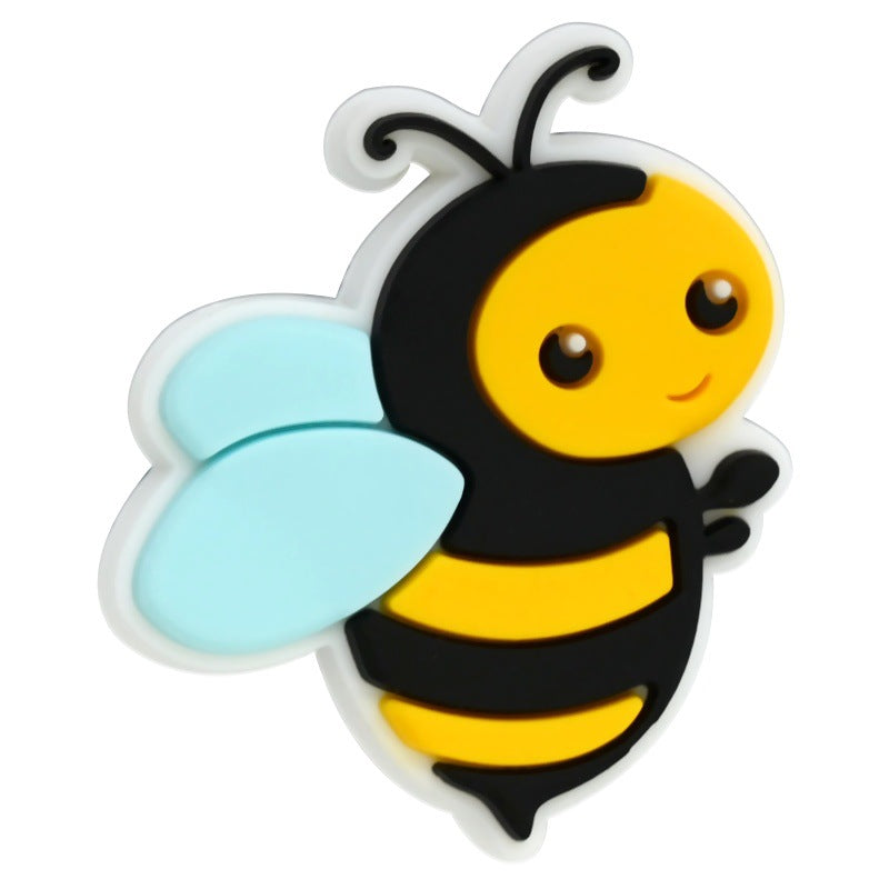 Wholesale   Random 100pcs/pack Cute bee ballpoint pen beads